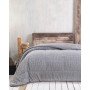 Κουβερτοπάπλωμα Ημίδιπλο (160*220) Rythmos Croco Soft Gray