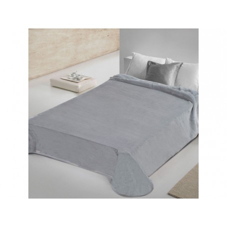 Κουβέρτα Βελουτέ Υπέρδιπλη (220*240) ADAMhome 700 Grey