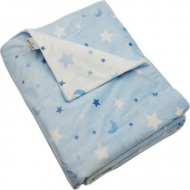 Κουβέρτα Soft Plus Κούνιας Pierre Cardin Moon Bleu