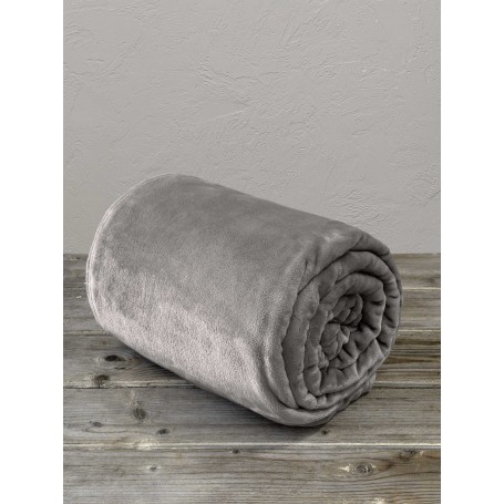 Κουβέρτα Fleece Υπέρδιπλη (220*240) Kocoon Meleg Gray