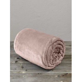 Κουβέρτα Fleece Υπέρδιπλη (220*240) Kocoon Meleg Light Pink