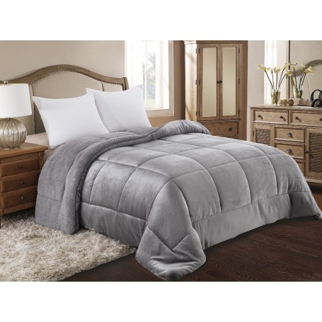 Κουβερτοπάπλωμα King Size (240*260) ADAMhome 805 Grey