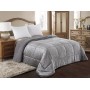 Κουβερτοπάπλωμα Υπέρδιπλο (220*240) ADAMhome 820 Grey