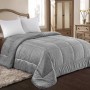 Κουβερτοπάπλωμα Υπέρδιπλο (220*240) ADAMhome 812 Gray