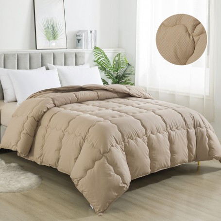 Πάπλωμα Υπέρδιπλο (220*240) ADAMhome 600 Beige