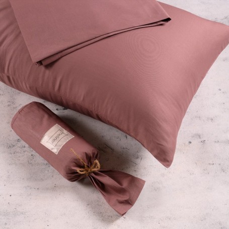 Σετ Μαξιλαροθήκες (50*70) Melinen Urban Line Rose/Brown