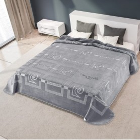 Κουβέρτα Υπέρδιπλη (220*240) Pierre Cardin Nancy 657 Grey