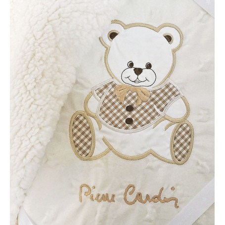 Κουβέρτα Αγκαλιάς Pierre Cardin Teddy Beige