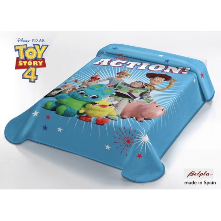 Κουβέρτα Μονή Παιδική (160*220) Belpla Toy Story