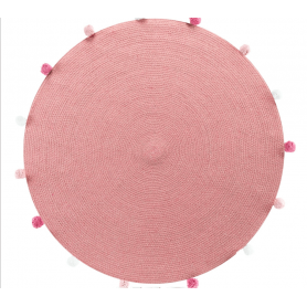 Χαλί Παιδικό Στρογγυλό (Δ90) Flamingo Candy Pink